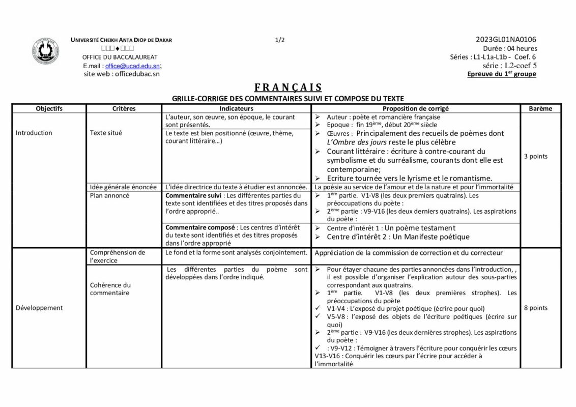 Office du baccalauréat